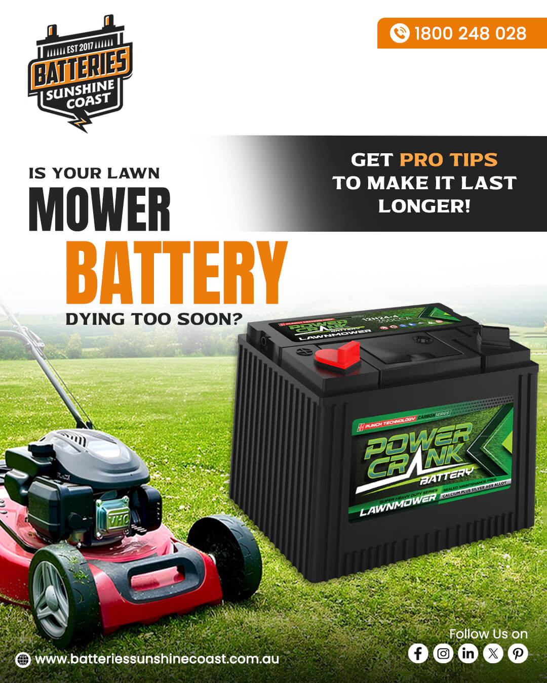 Lawn Mower Battery Life