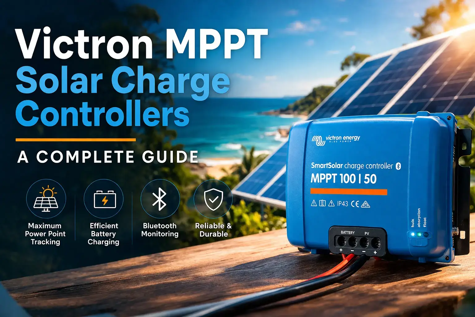 Victron MPPT Solar Charge Controllers: A Complete Guide